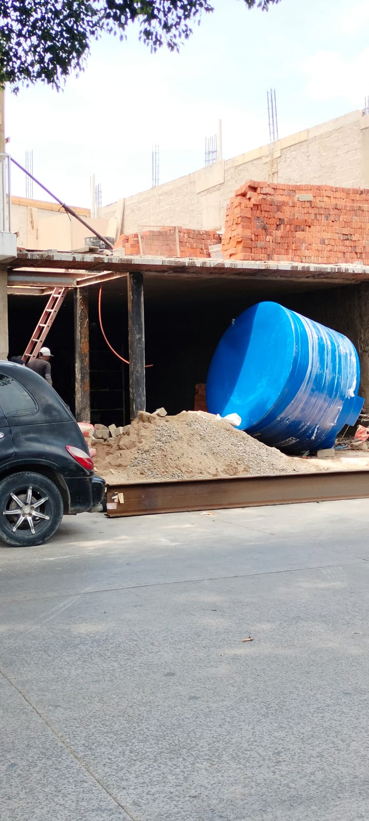 Referencia de un espacio en construcción